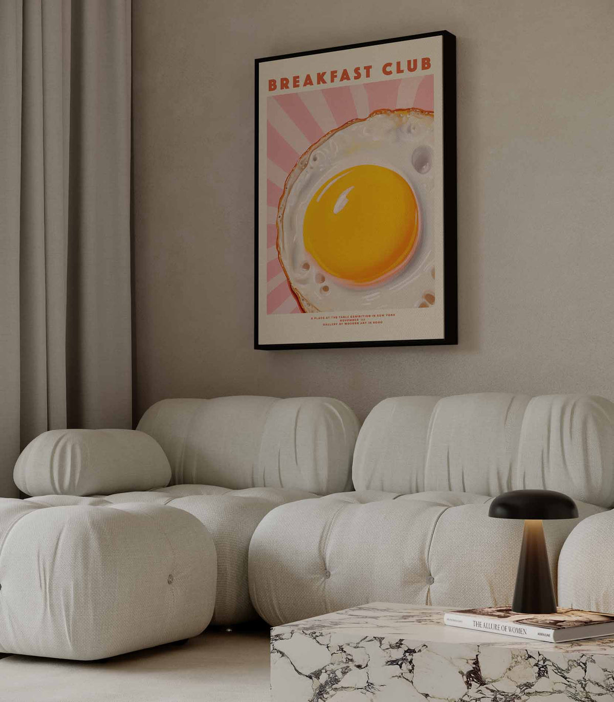 Breakfast Club – portret wandkunst van WallArtistic