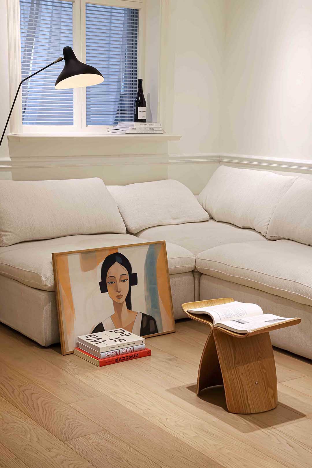 Vrouwelijk portret – vrouwelijke portretkunst als landscape poster