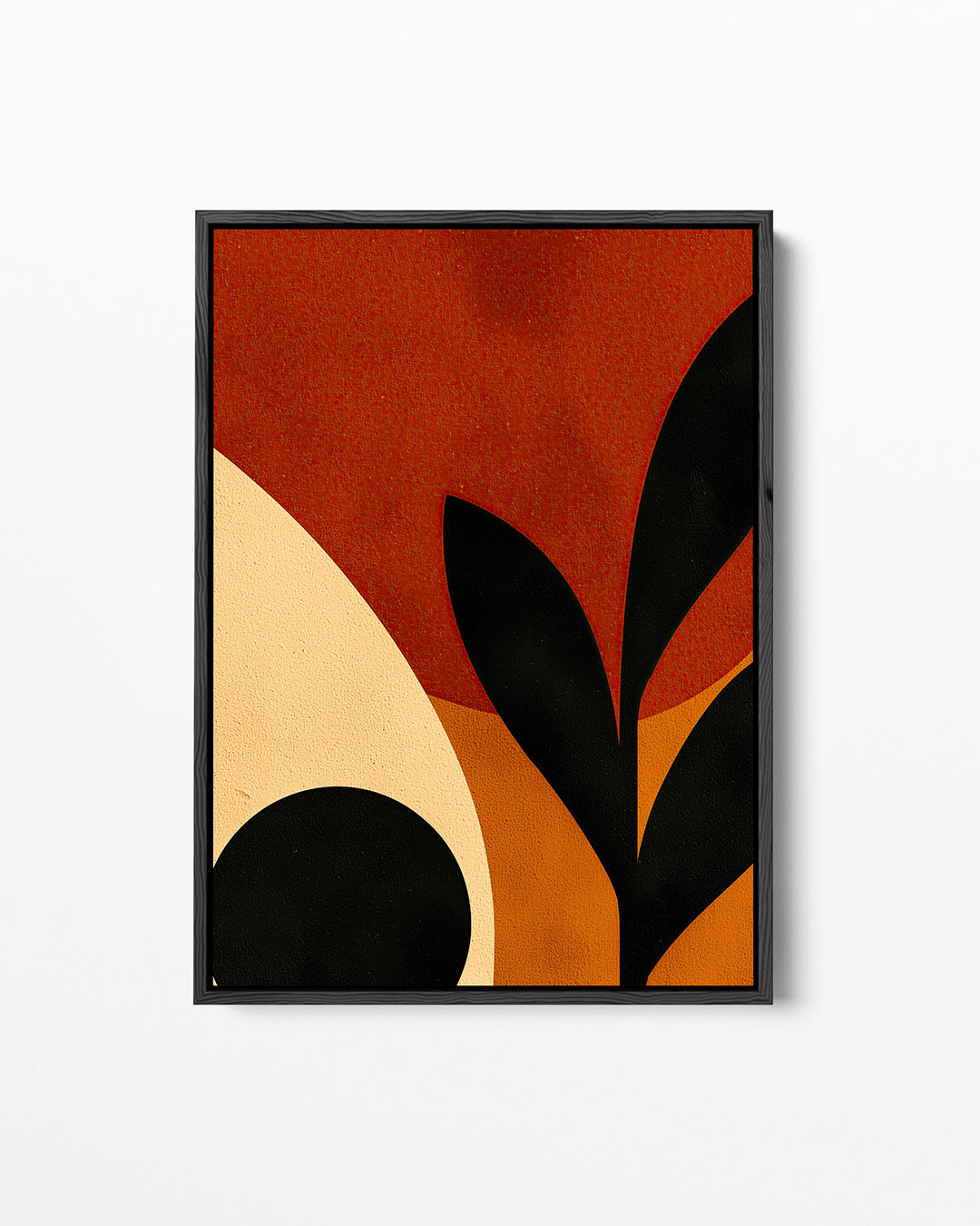 Organische vormen compositie – staand wanddecoratie kunstwerk