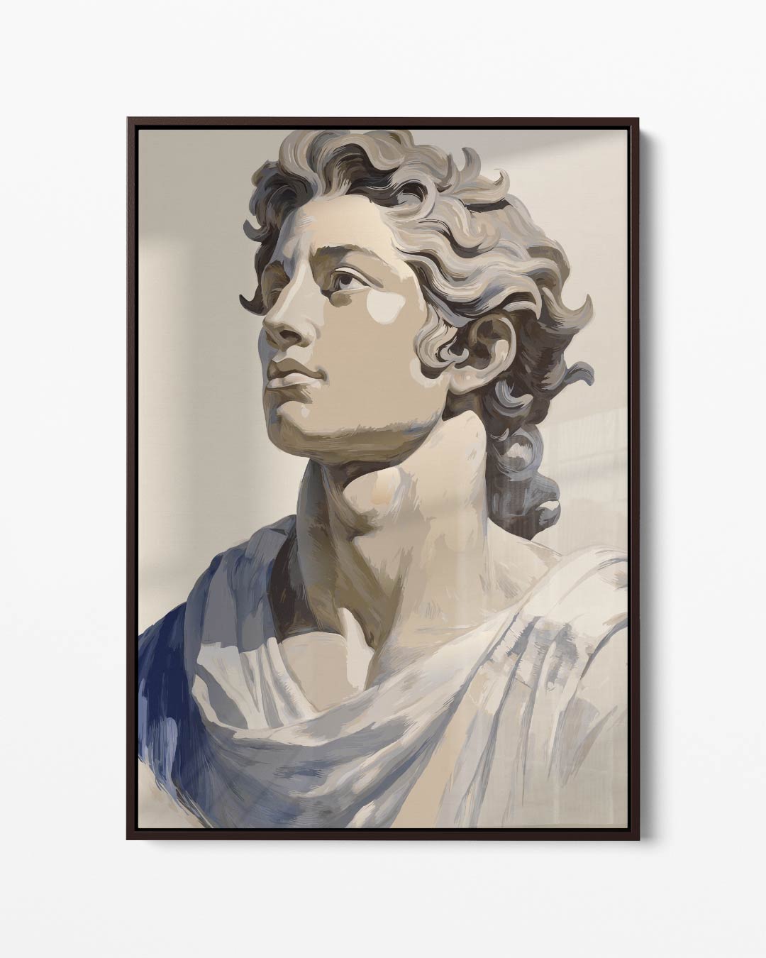 Klassieke Beeldhouwwerken Portret – portret kunstwerk als wanddecoratie