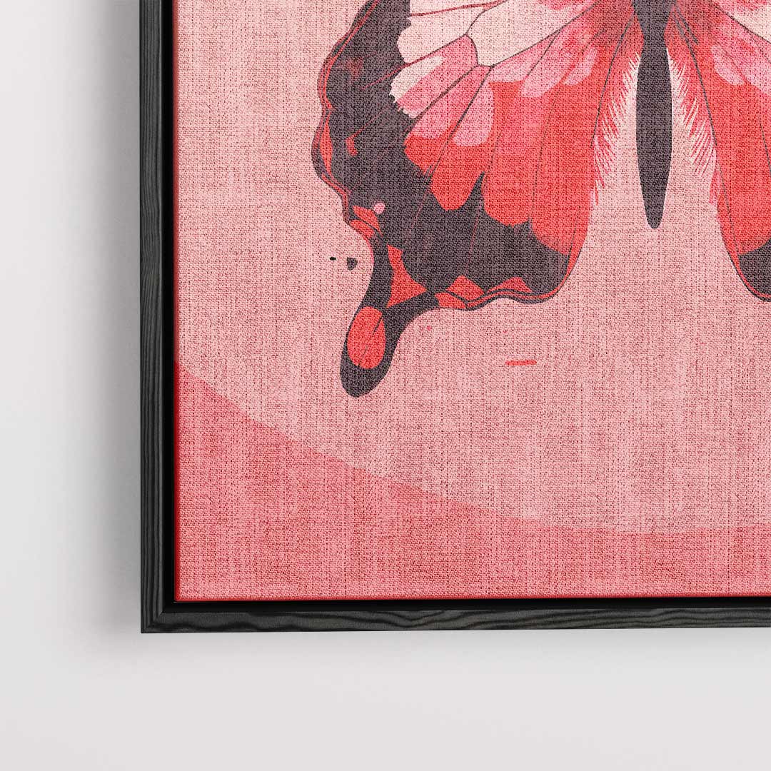 Vlinder van Hoop – plexiglas wanddecoratie in portret formaat