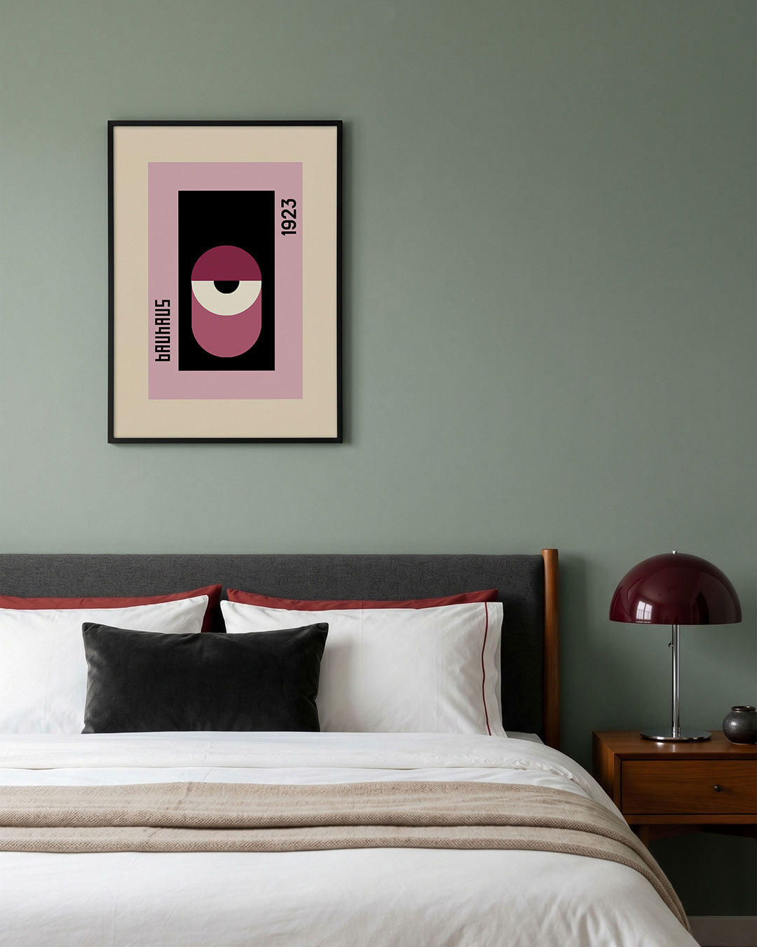 Abstracte – geometrische poster in Bauhaus-stijl van WallArtistic