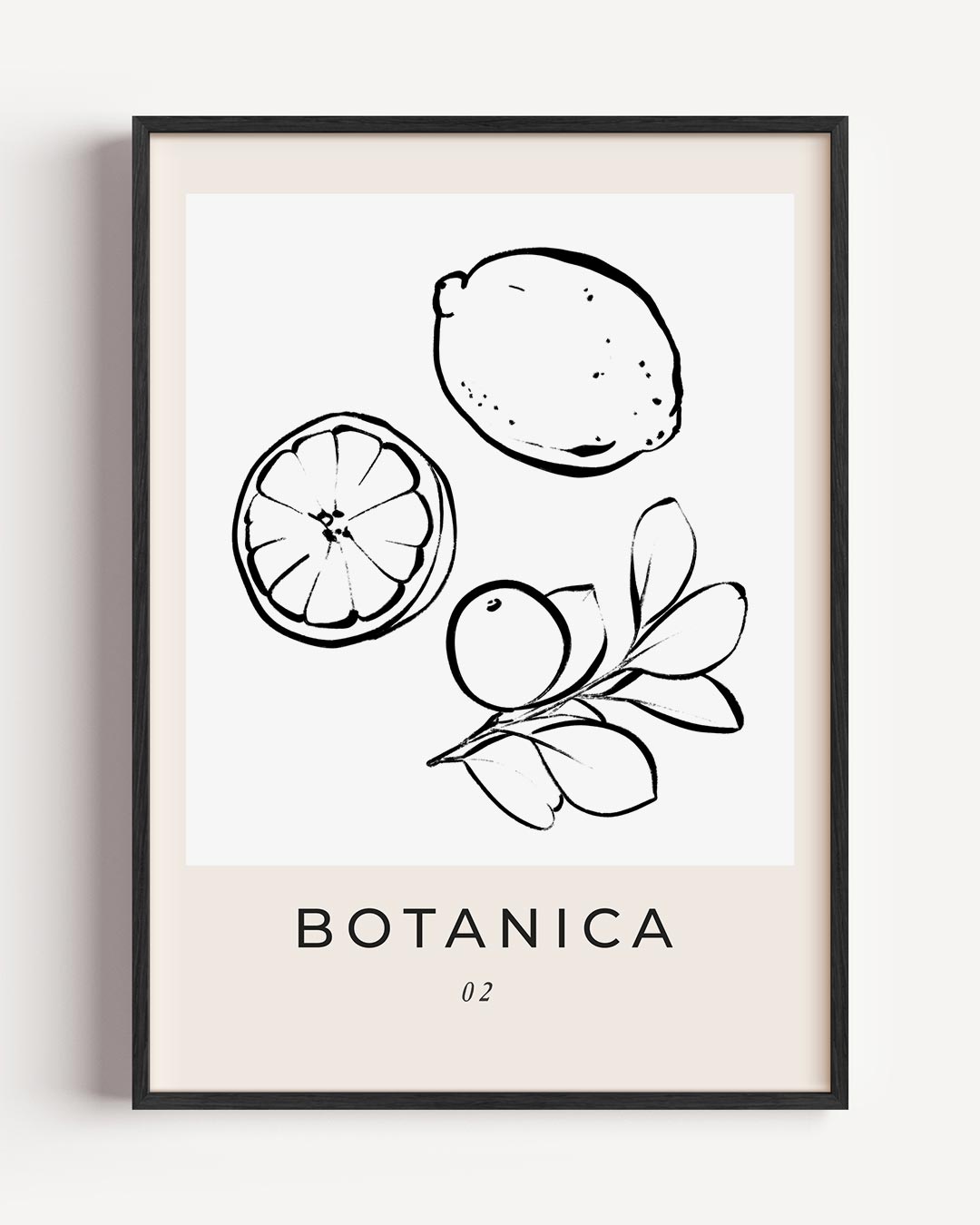 Botanica Kunstposter – keuken portret poster als wanddecoratie