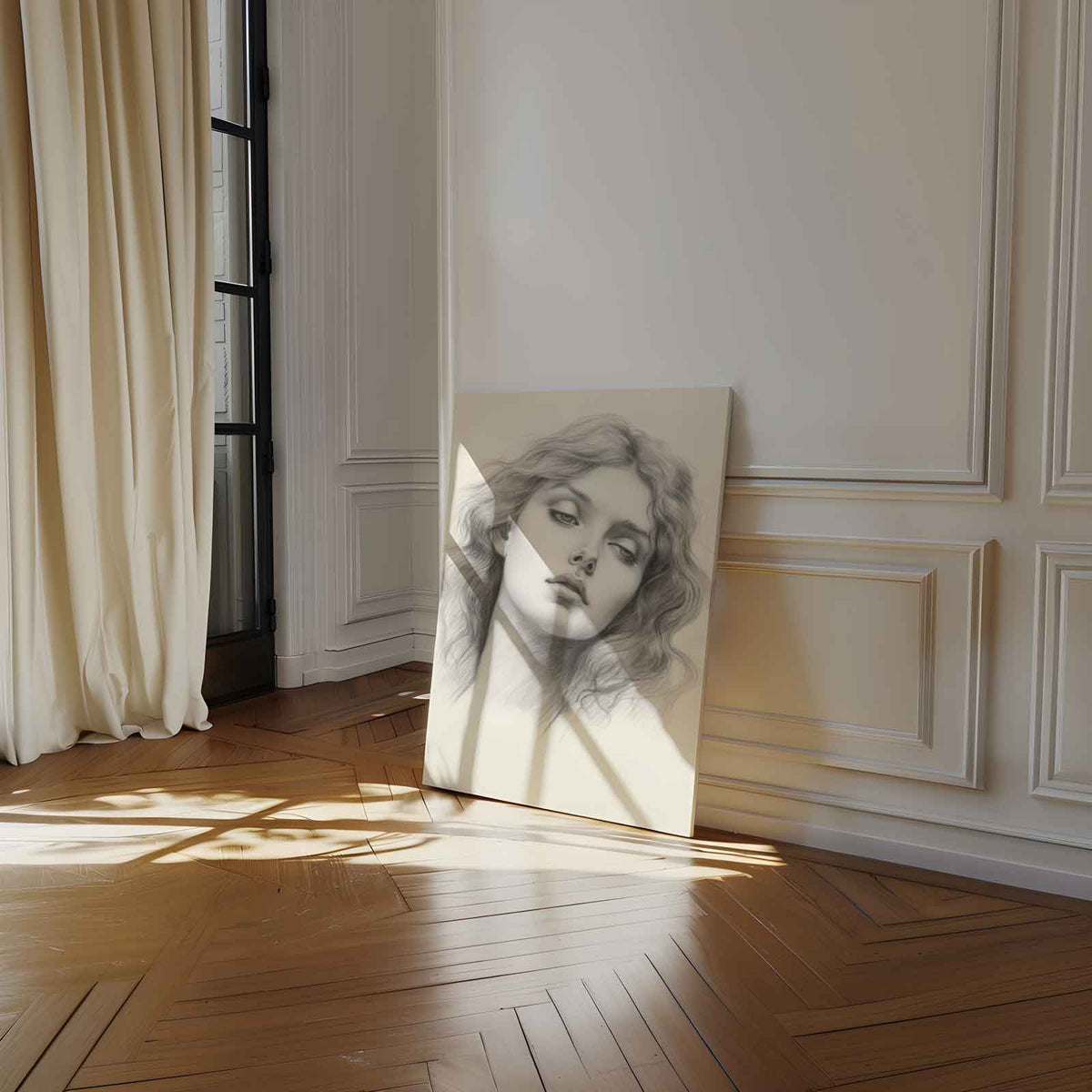 Dromerige Sfeer – staand kunstwerk voor modern interieur