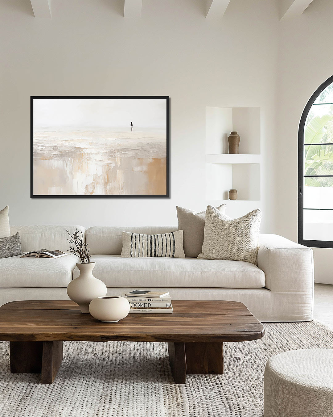 Rustige horizon – wanddecoratie in interieur