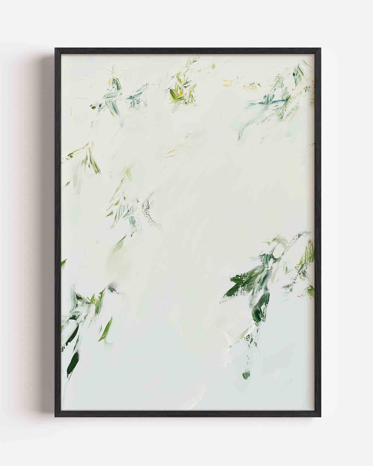 Groene bladeren – Kunst & Design poster als staande wanddecoratie