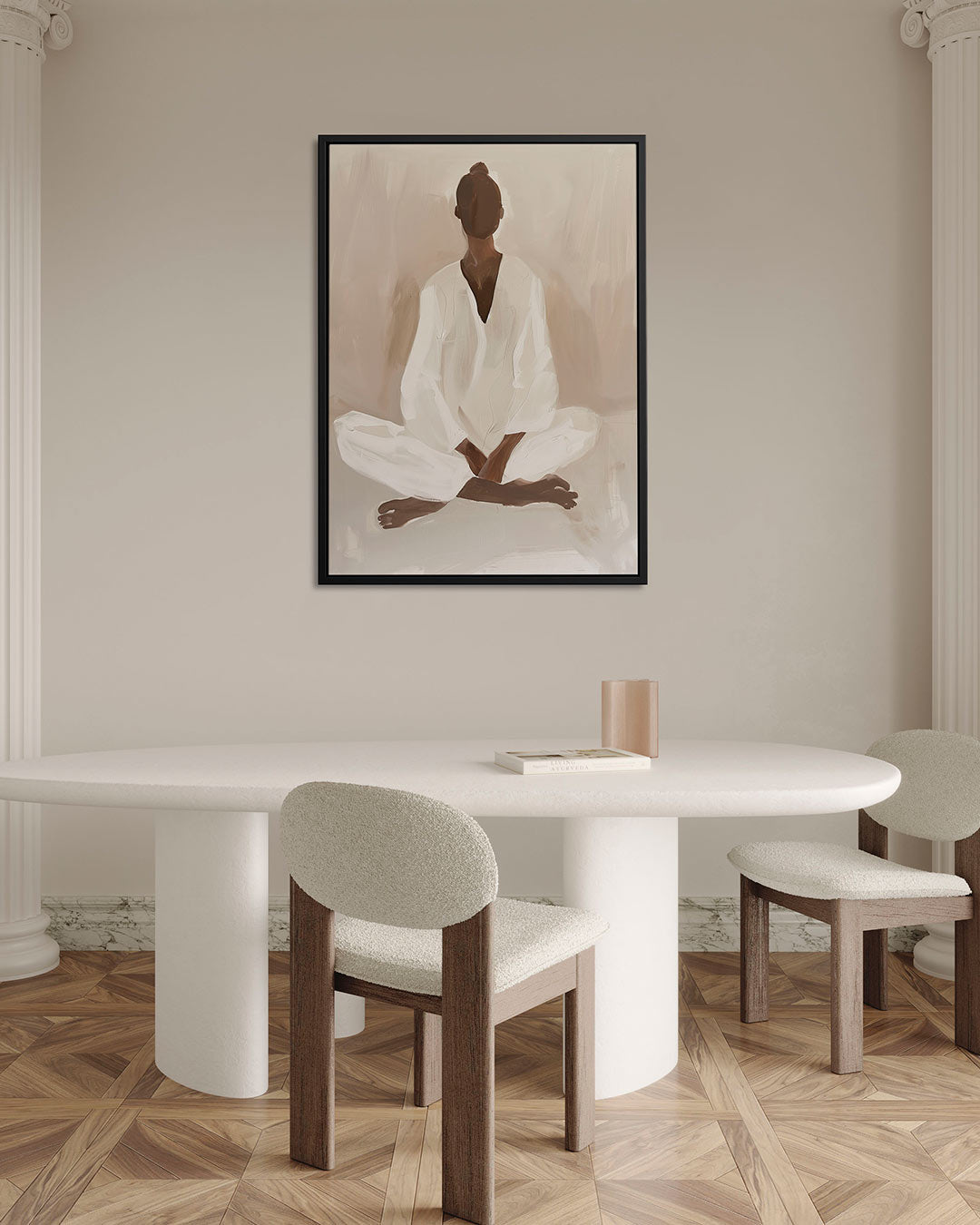 Zittende vrouw – alternatieve weergave van het kunstwerk