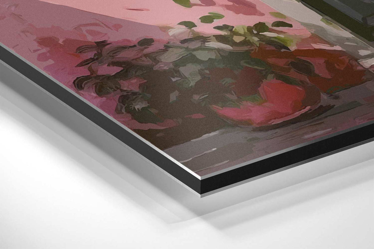 Mediterrane Droom – canvas kunstwerk als wanddecoratie