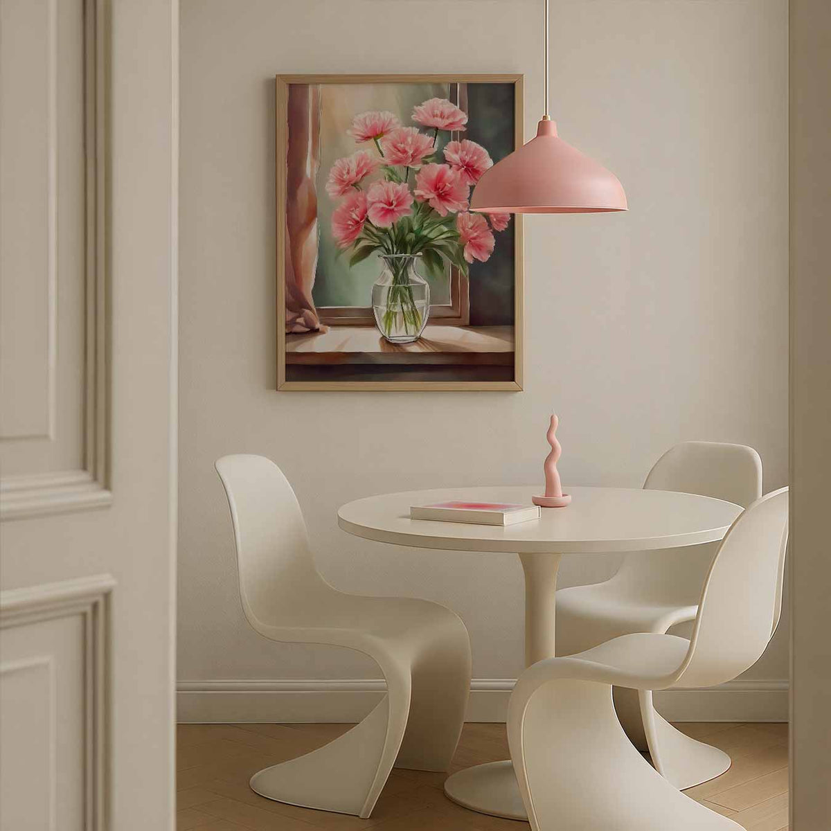 Vrolijke Bloemenpracht – bloemen poster in staand formaat