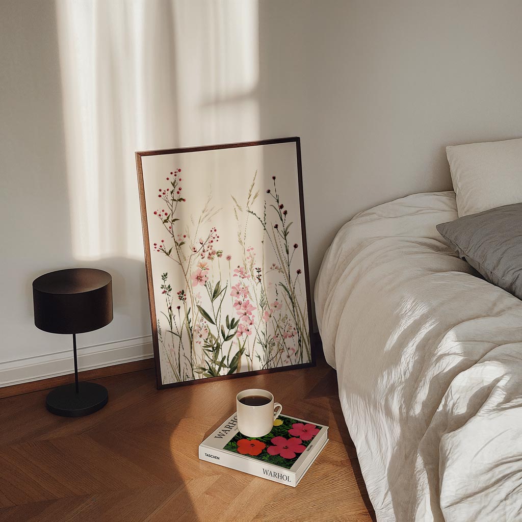 Bloemenzee Wandposter – staande kinderkamer wanddecoratie van WallArtistic