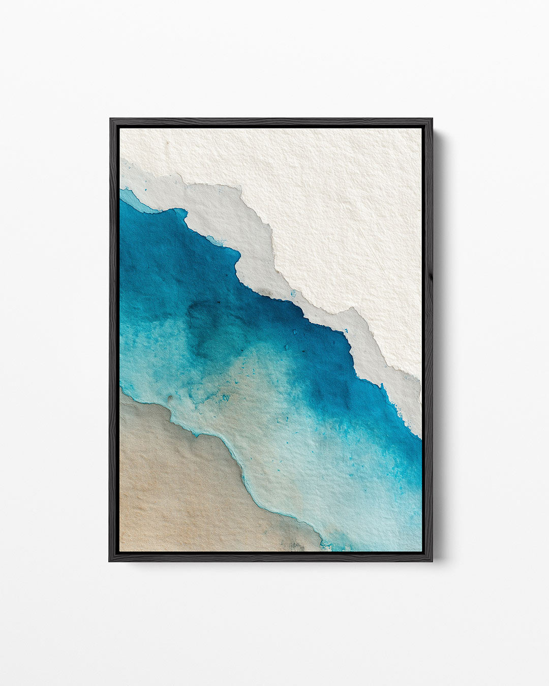 Vloeiende kleurovergangen – staand wanddecoratie kunstwerk