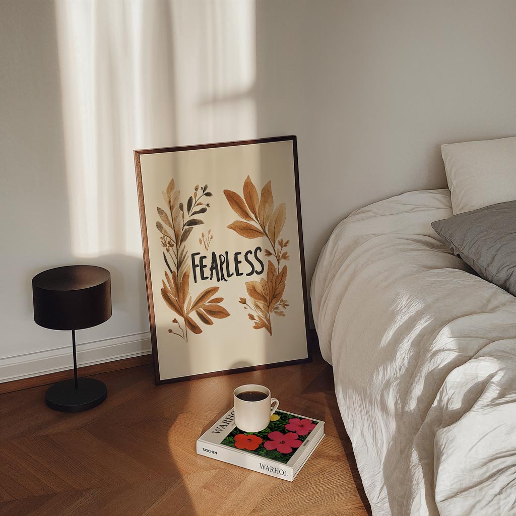 Fearless Nature – kinderposter in staand formaat