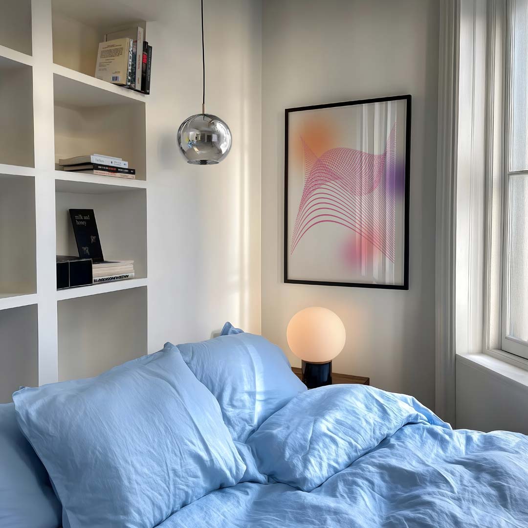Moderne Abstracte Kunstposter – staande kleurrijke abstracte wanddecoratie van WallArtistic