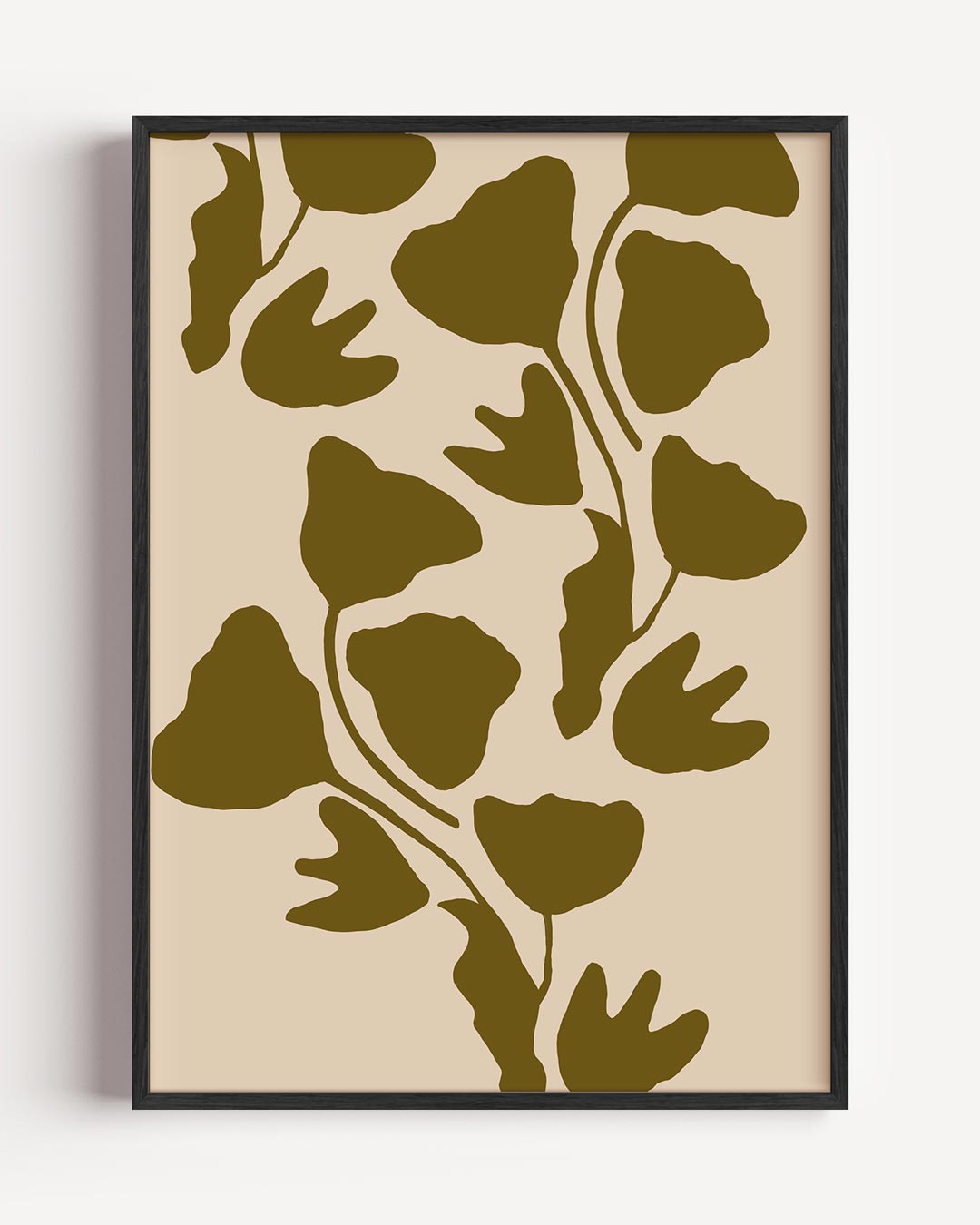 Botanische Elegantie – bloemen portret poster als wanddecoratie