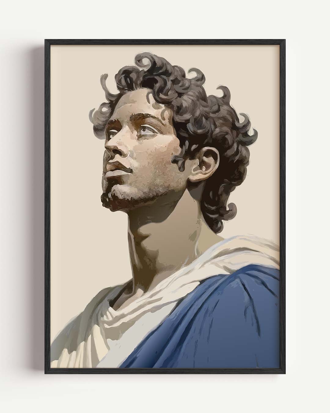 Moderne Klassieke Portretposter – Popart en Streetart portret poster als wanddecoratie
