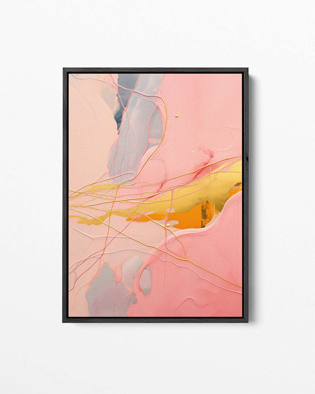 Vloeiende kleurencompositie – Kleurovergangen – staand wanddecoratie kunstwerk
