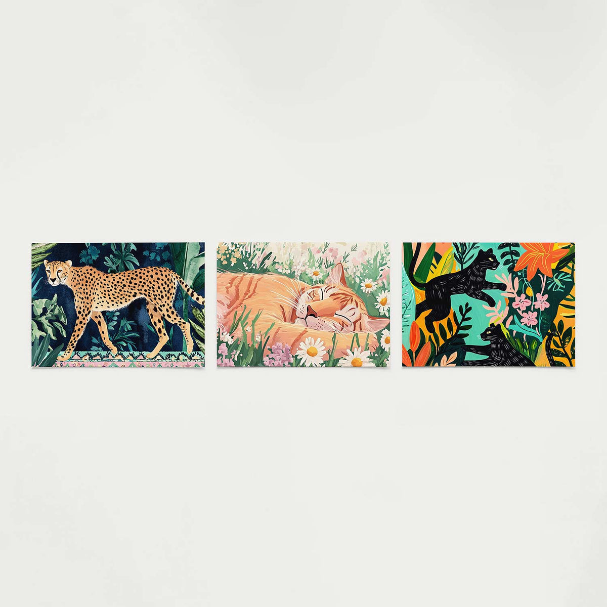 Jungle elegantie Posterset