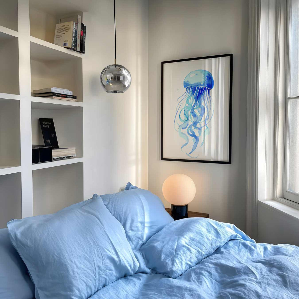 Elegante Kwal – dierenposter als moderne staande wanddecoratie