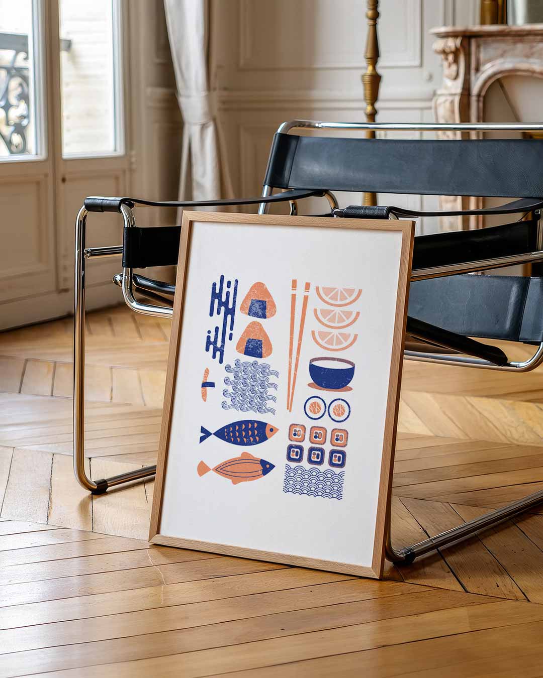 Japanse Eetervaring – urban poster in staand formaat