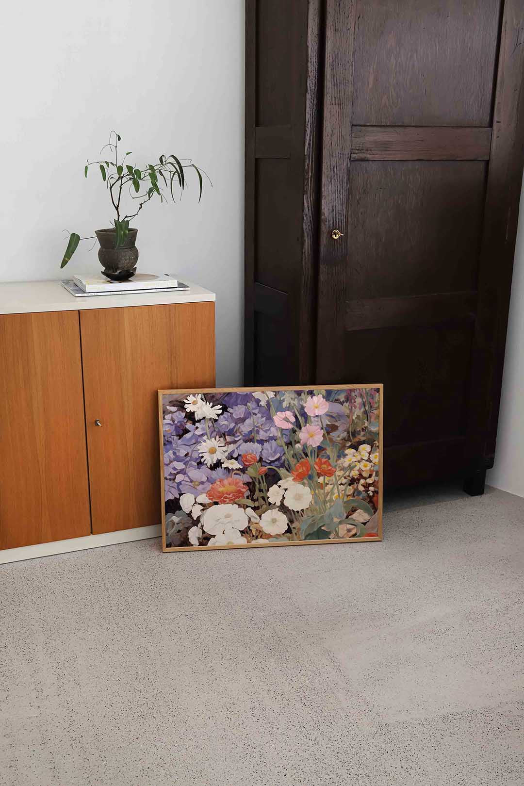 Bloemenpracht – bloemen wandkunst als landscape poster