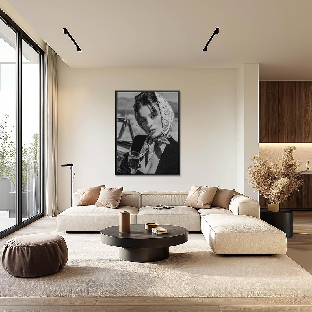 Portret – moderne staande wandkunst