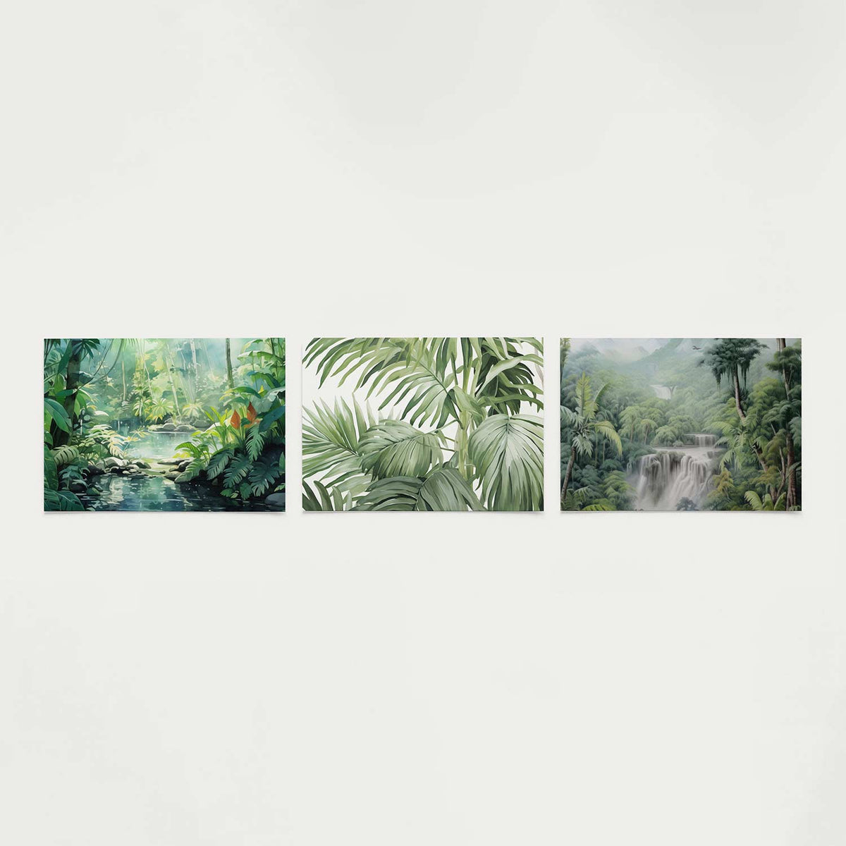 Licht en bladeren Posterset