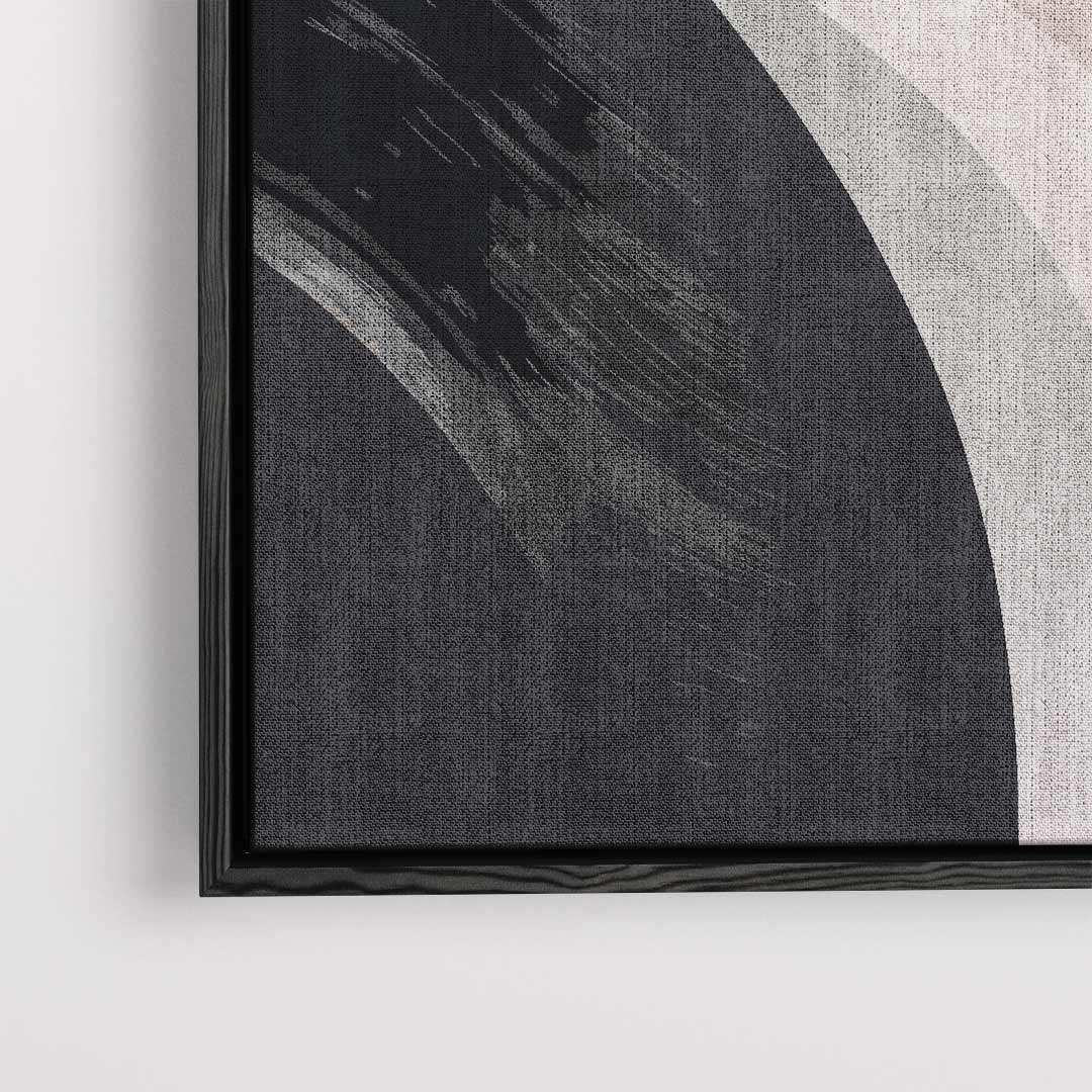 Organische Stroom van Contrast – dibond kunstwerk als wanddecoratie