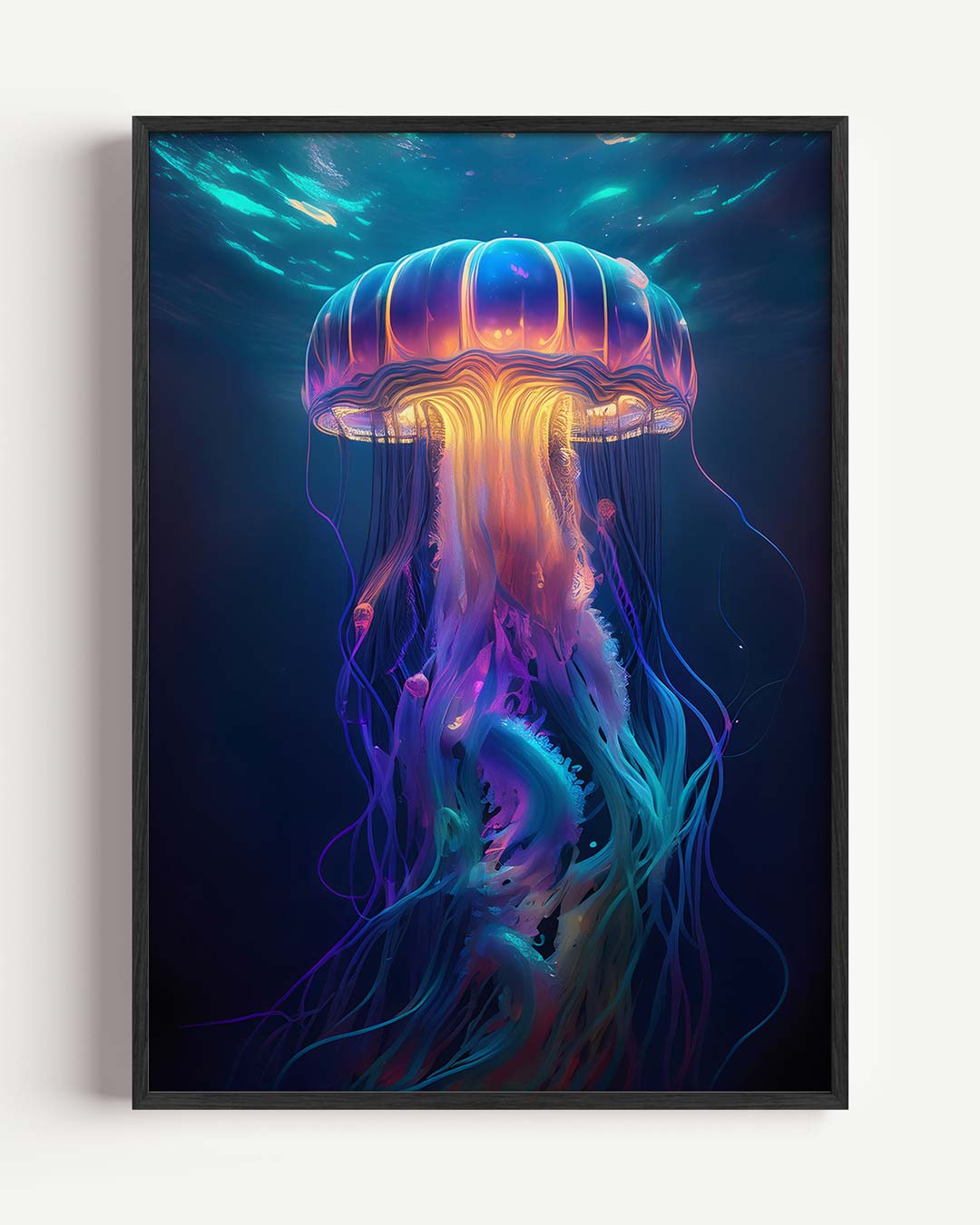 Dreamy Medusa Wanddecoratie – dieren portret poster als wanddecoratie
