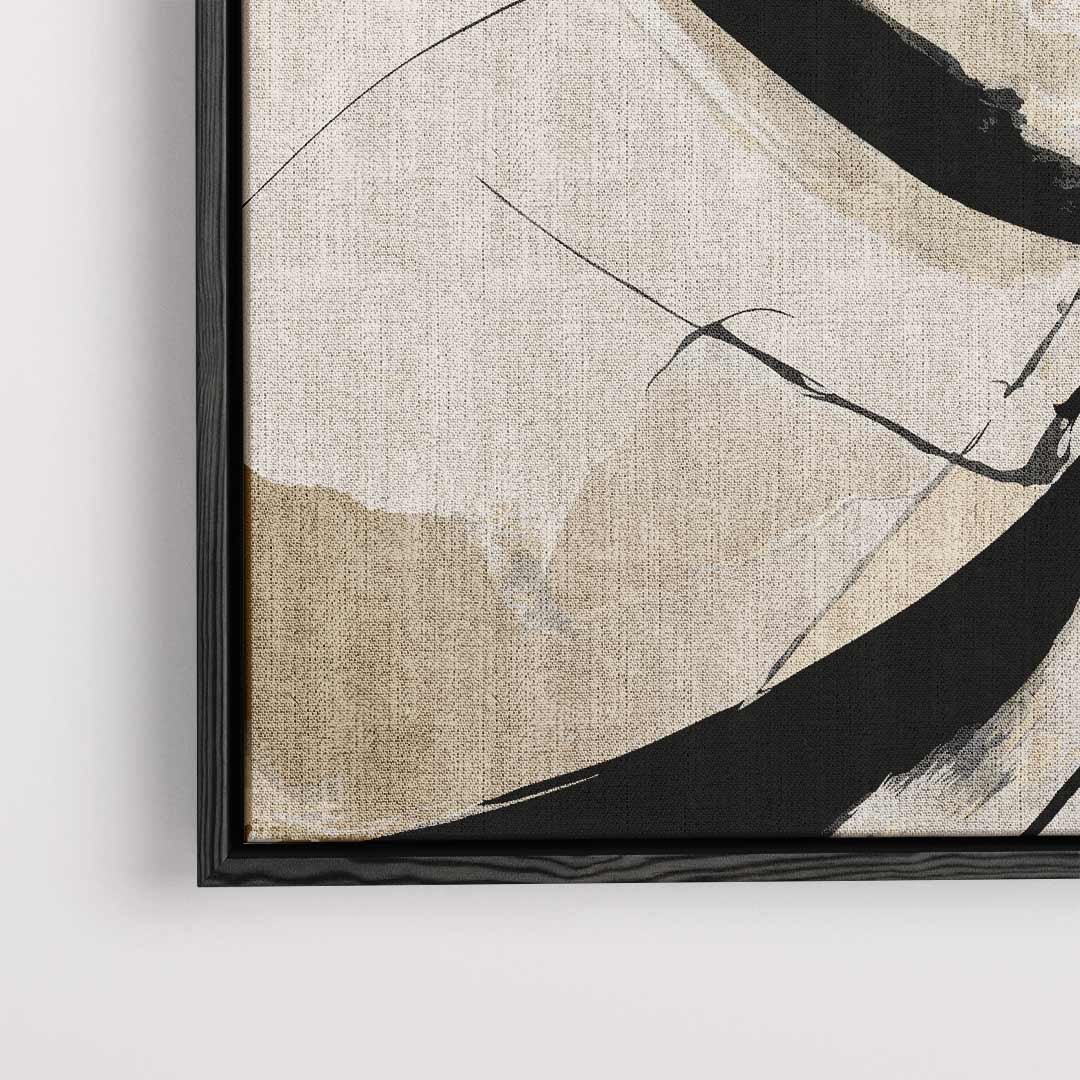 Elegante Bewegingen – dibond kunstwerk als wanddecoratie