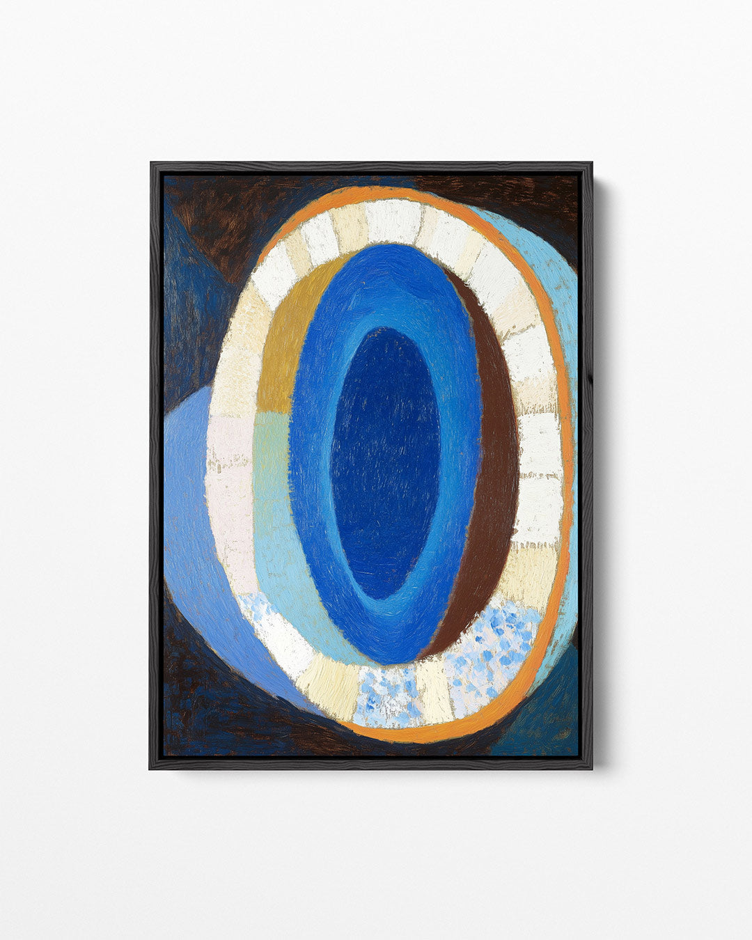 Kleurrijke cirkelvormen – staand wanddecoratie kunstwerk