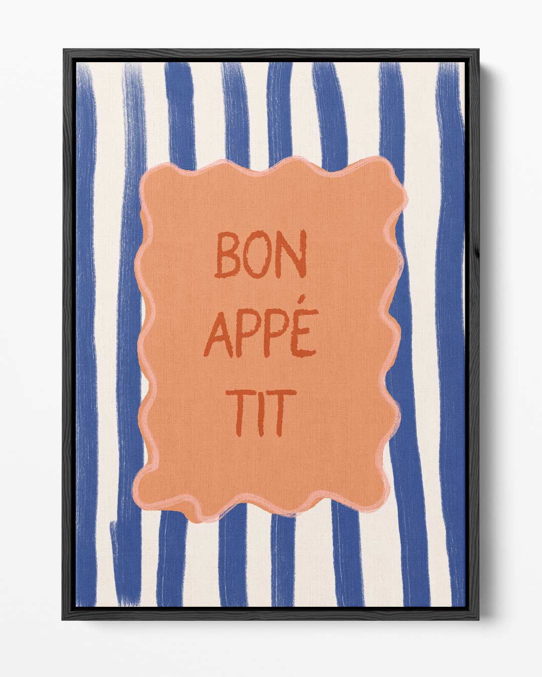 Bon Appétit Artistieke – portret kunstwerk als wanddecoratie