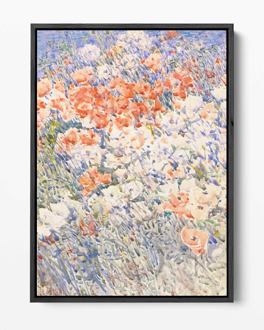 Bloemenweelde in de Natuur – portret kunstwerk als wanddecoratie