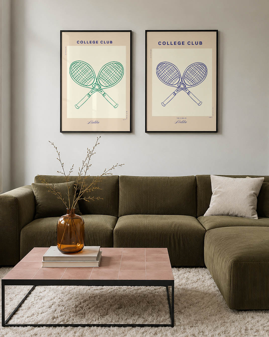 Tennisvormen Posterset