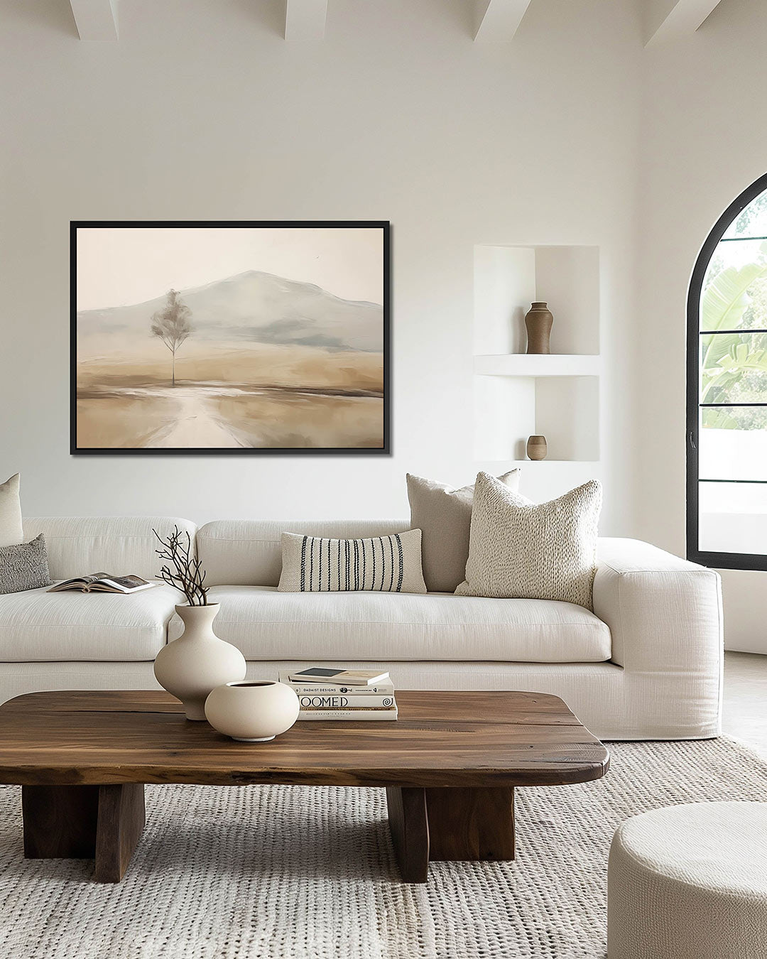Rustige landschap weergave – Serene – wanddecoratie in interieur