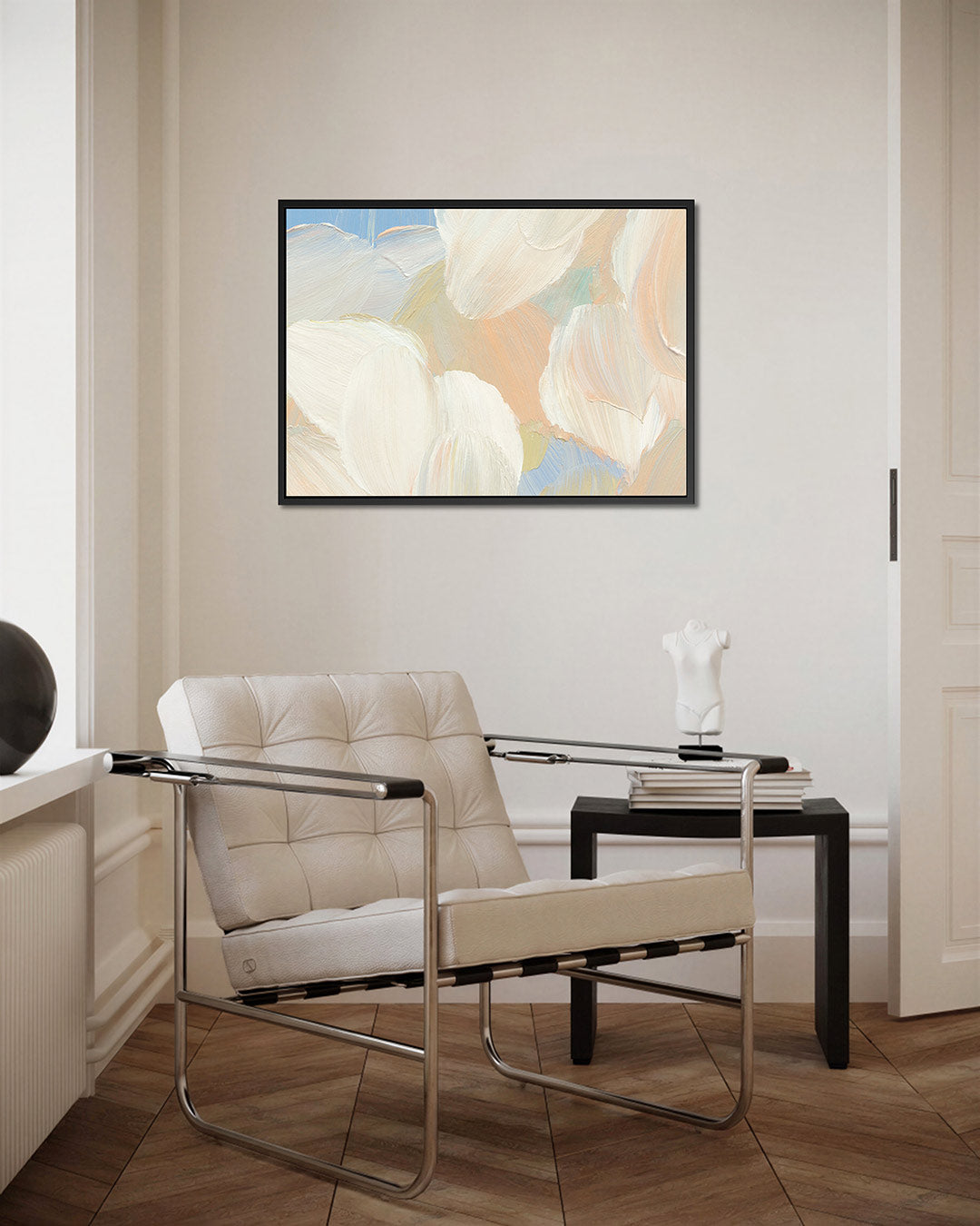 Zachte kleurvlakken – Wanddecoratie kunstwerk – kunstwerk op canvas, dibond of plexiglas