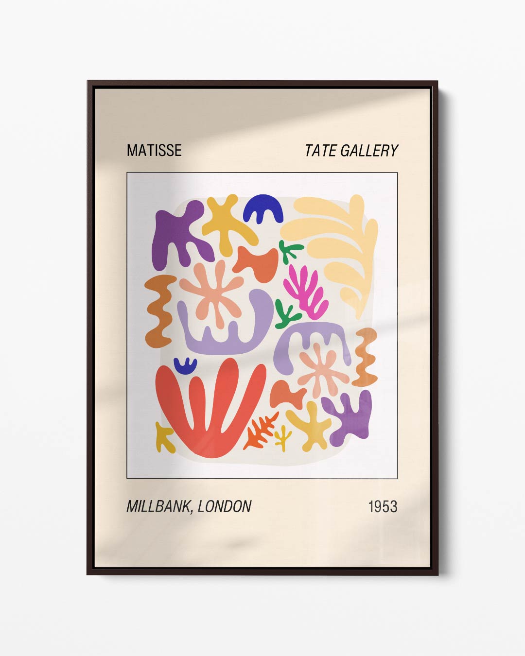 Matisse Milbank Abstractie – portret kunstwerk als wanddecoratie