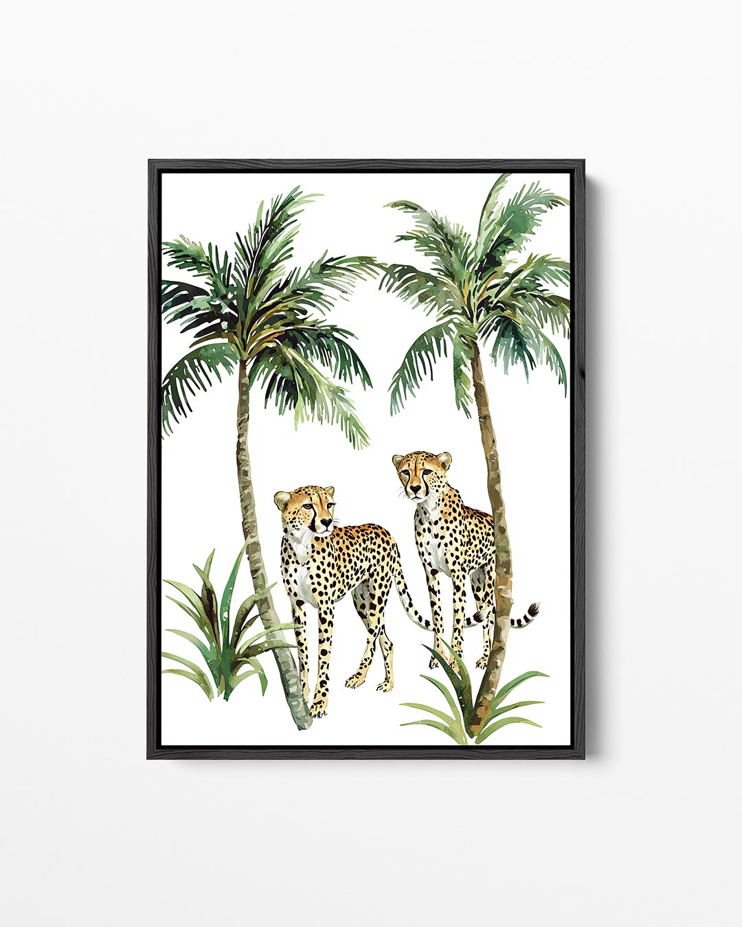 Tropische dieren – staand wanddecoratie kunstwerk
