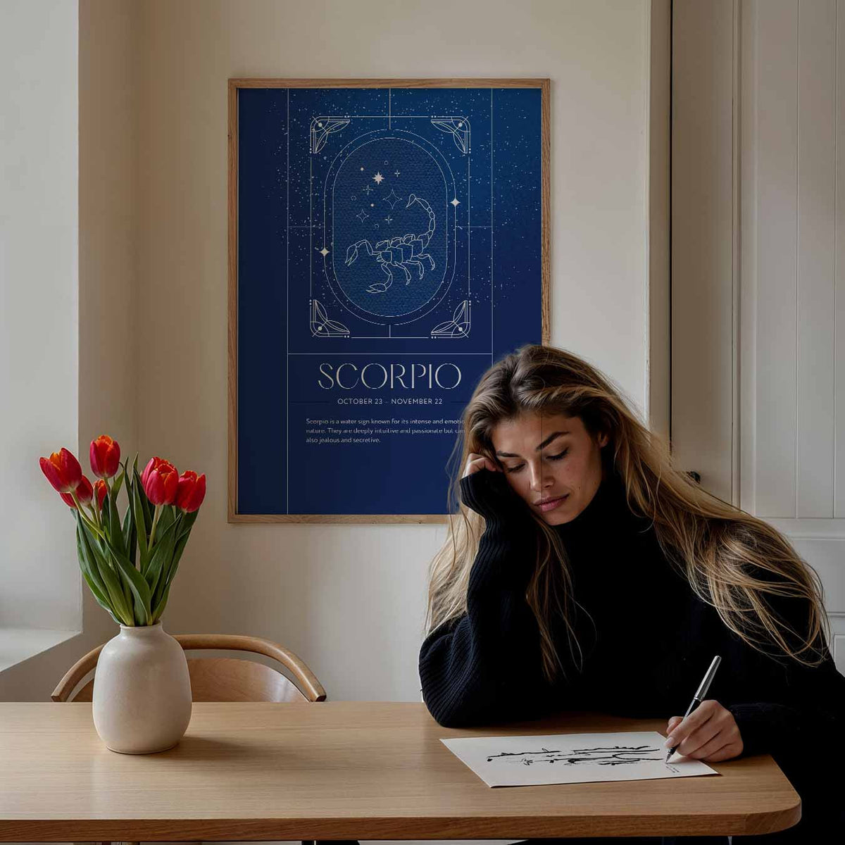 Abstracte – mindful portret poster, afbeelding 7