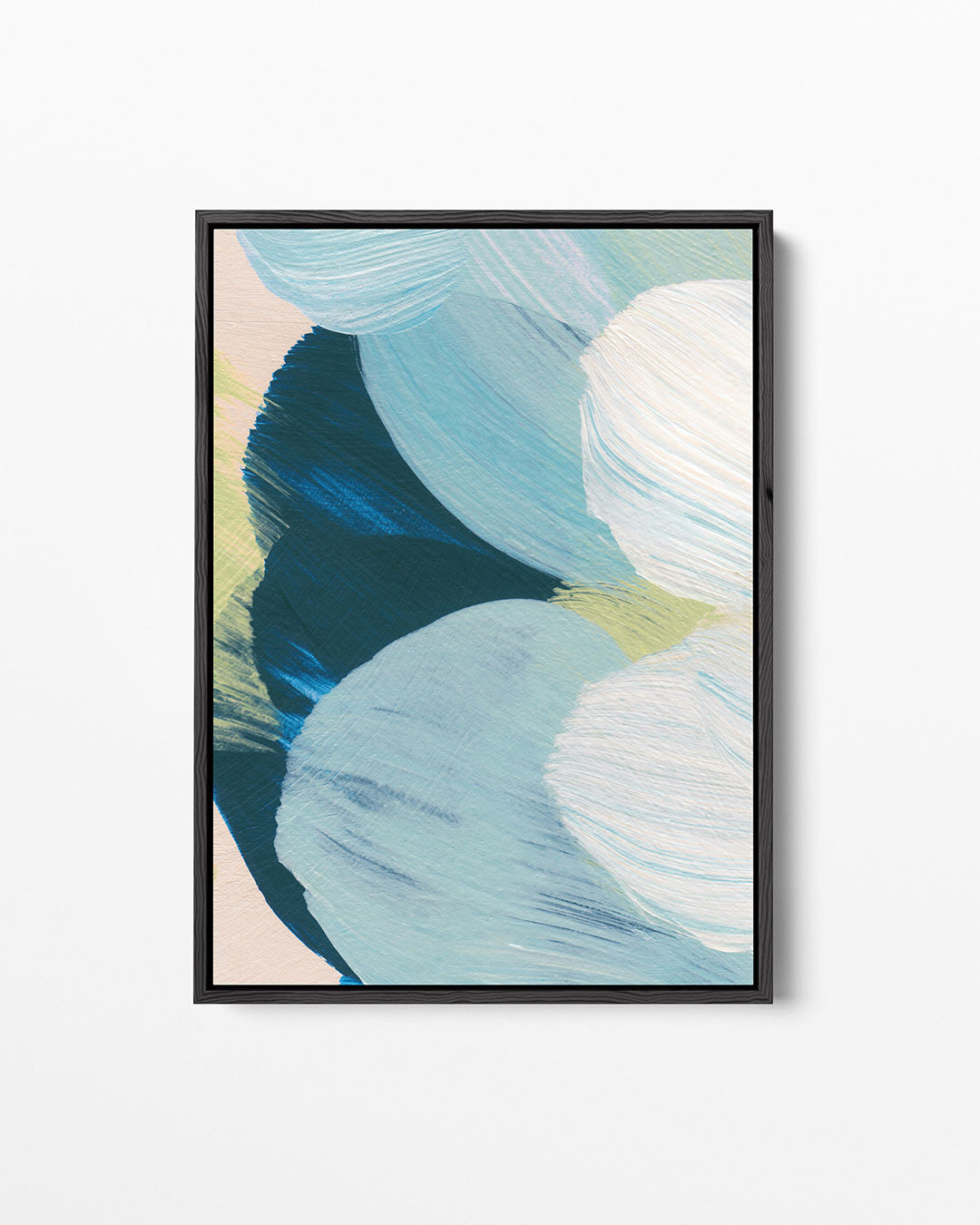 Organische kleurencompositie – staand wanddecoratie kunstwerk