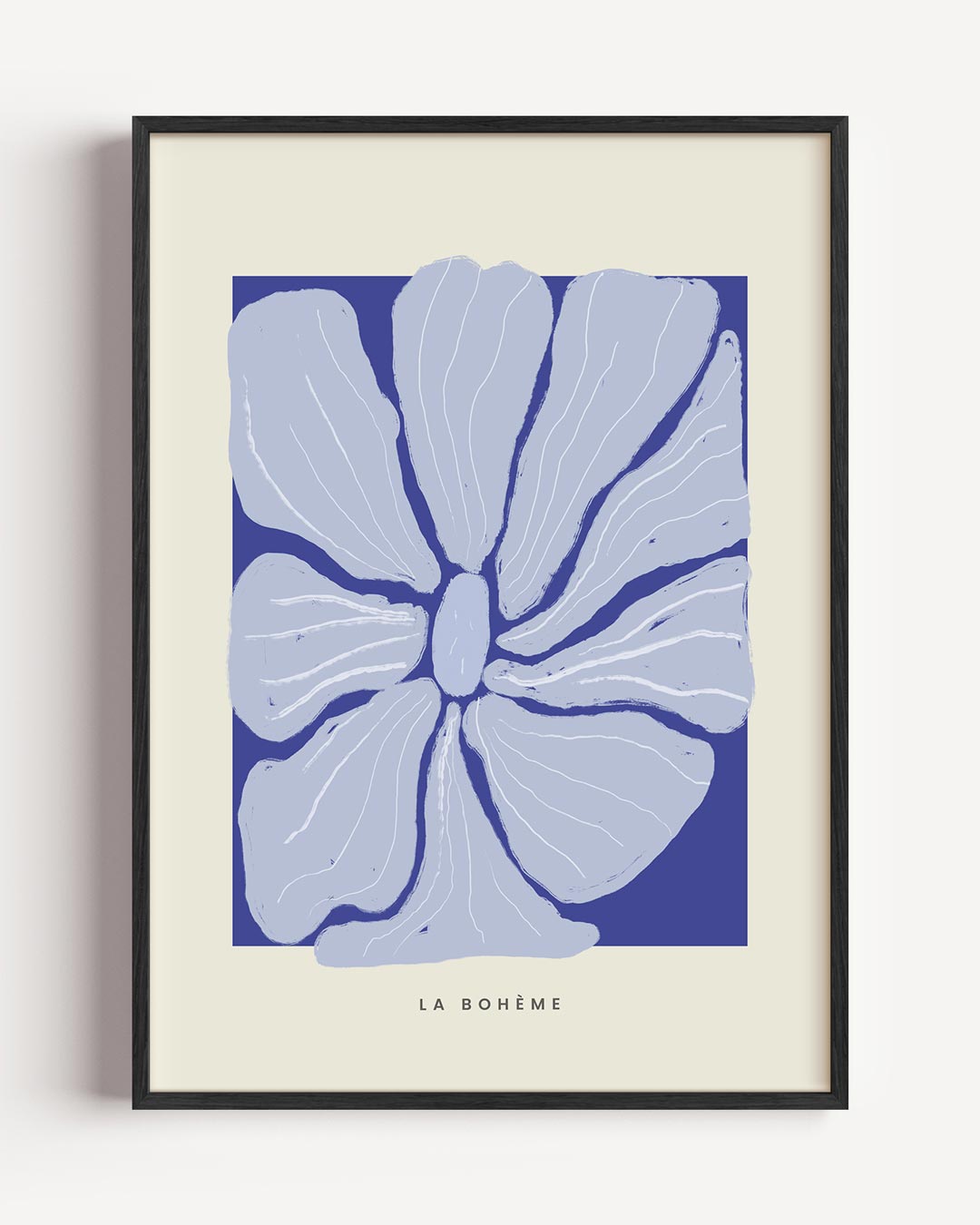 La Bohème Bloemenposter – bloemen portret poster als wanddecoratie