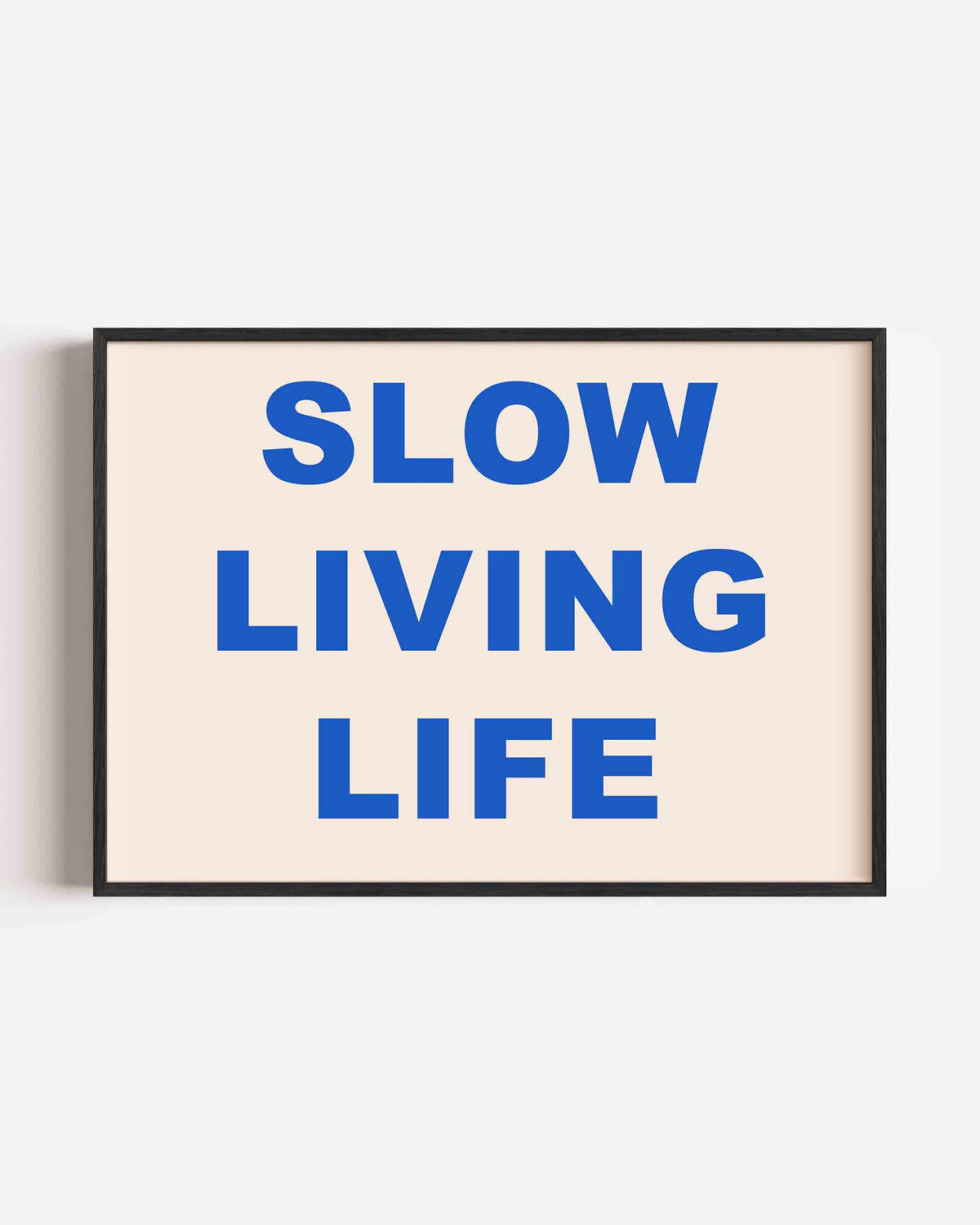Slow living life – keuken landscape poster als wanddecoratie