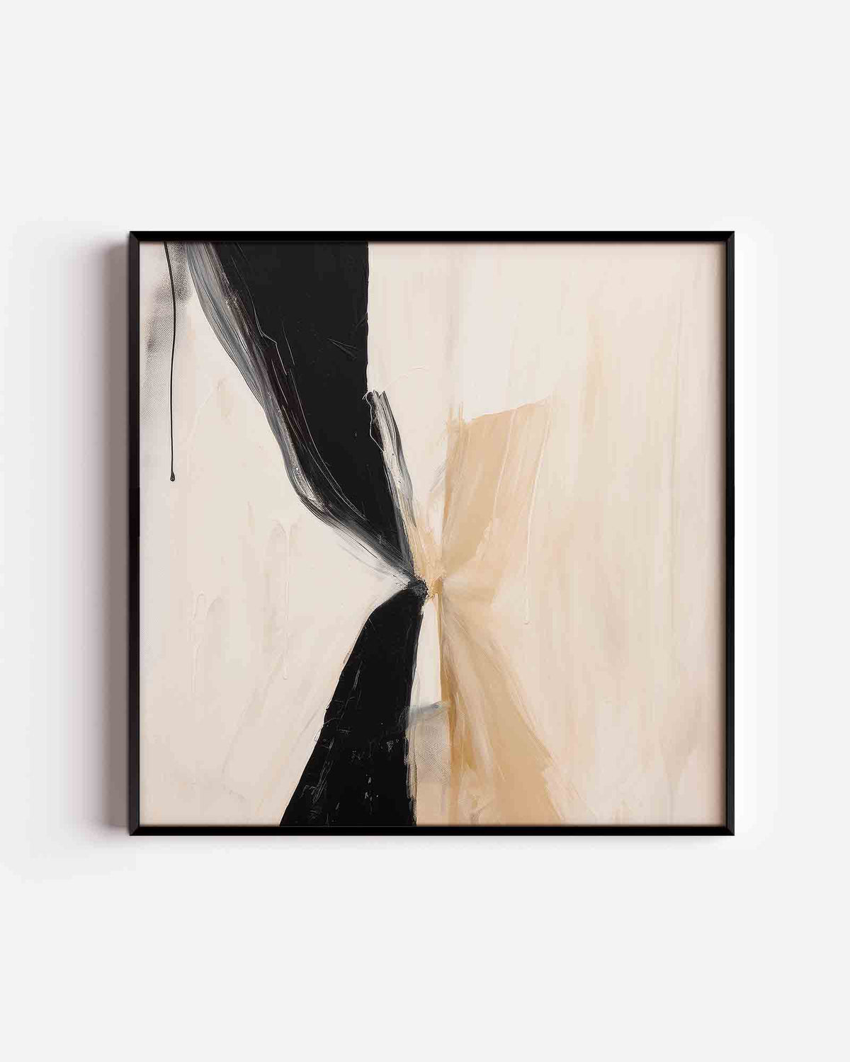 Abstracte vormen – kleurrijke illustratie poster als wanddecoratie
