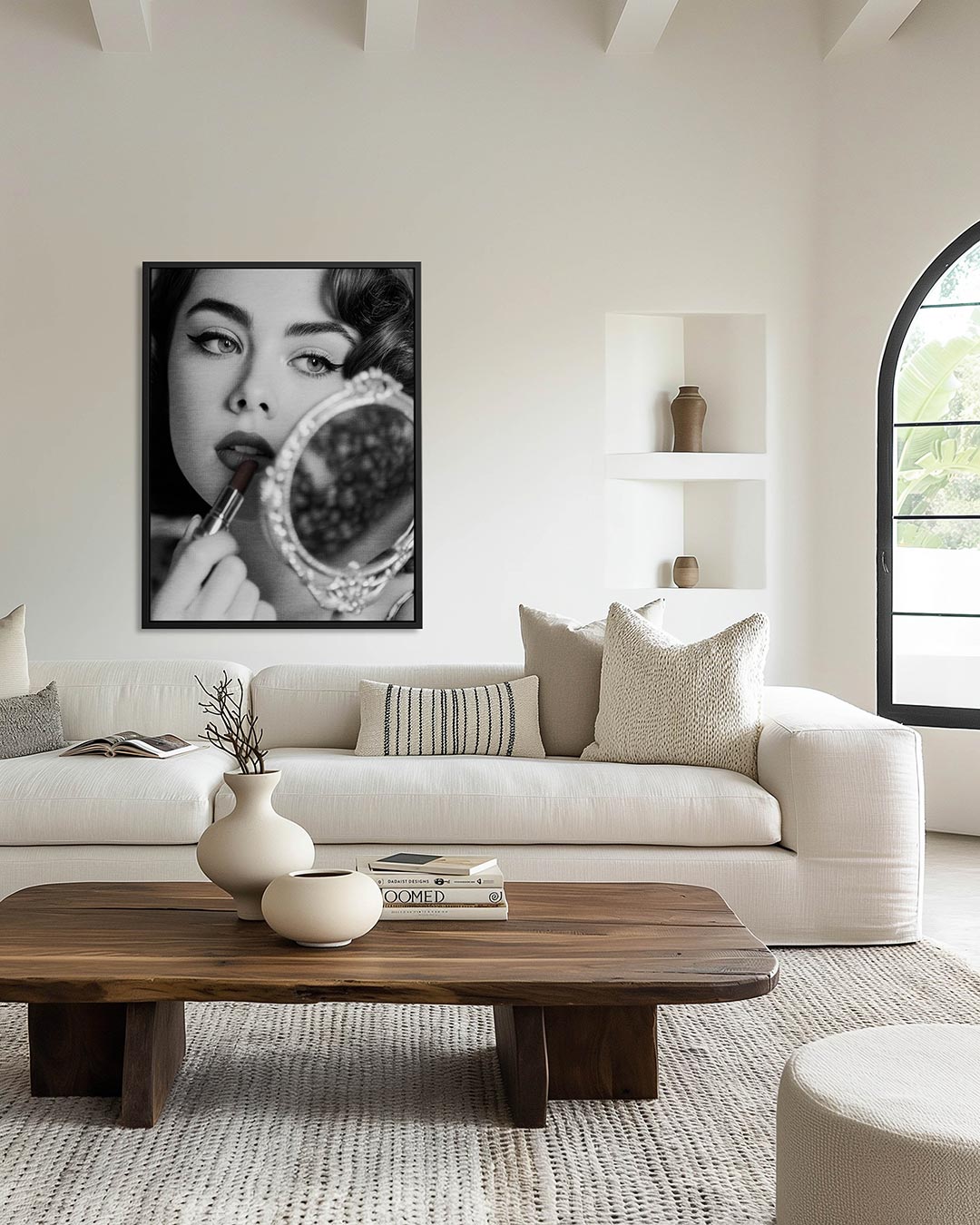 Abstract – kunstwerk als stijlvolle wanddecoratie
