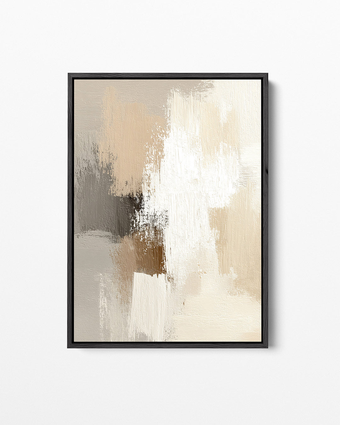 Zachte kleuren compositie – staand wanddecoratie kunstwerk