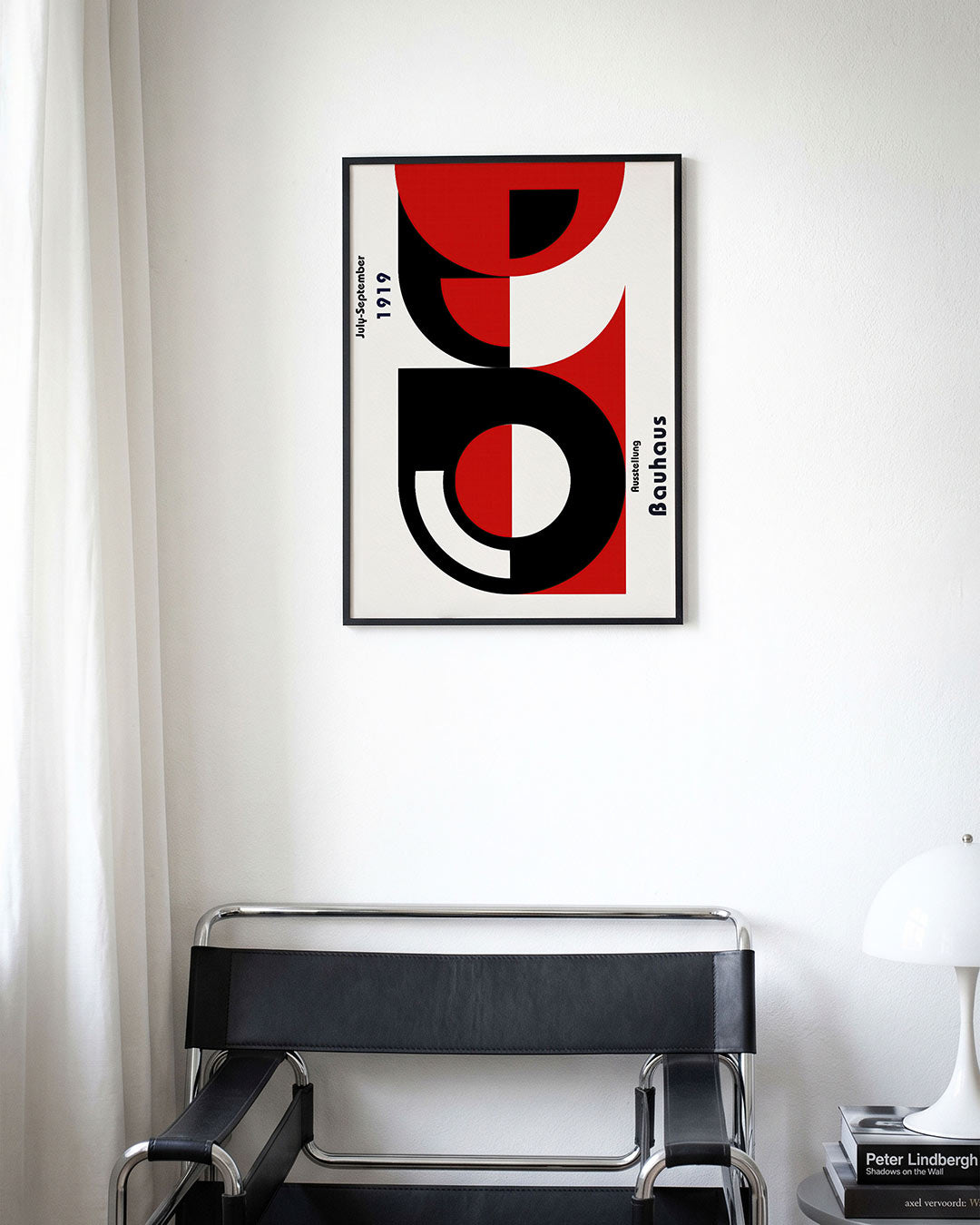 Vorm en balans – moderne Bauhaus wandkunst als poster