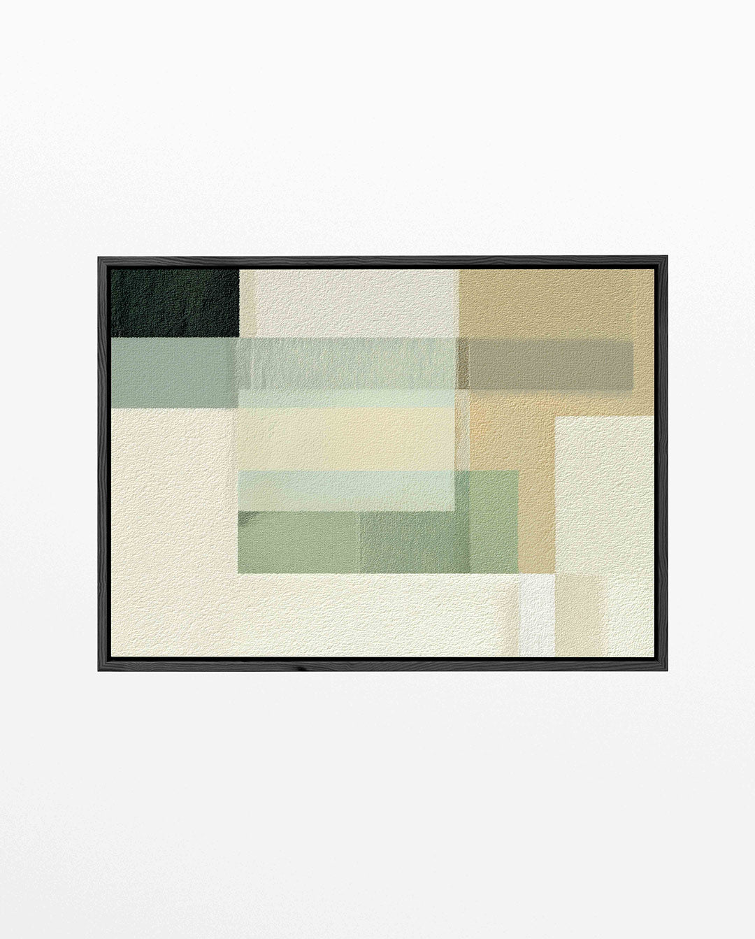 Geometrische vlakken – Abstract kunstwerk – liggend abstract kunstwerk