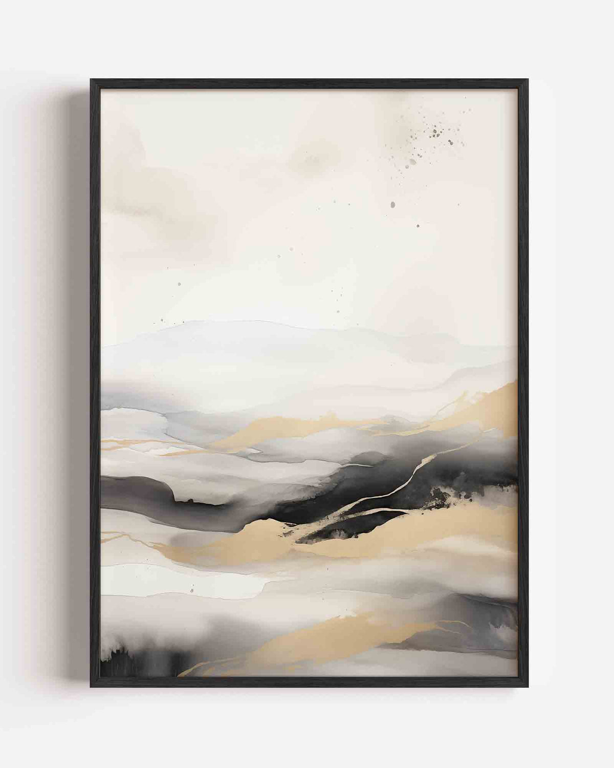 Abstracte landschappen – natuur portret poster als wanddecoratie