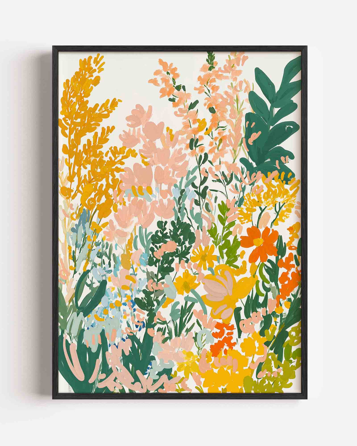 Bloemenpracht – bloemen portret poster als wanddecoratie