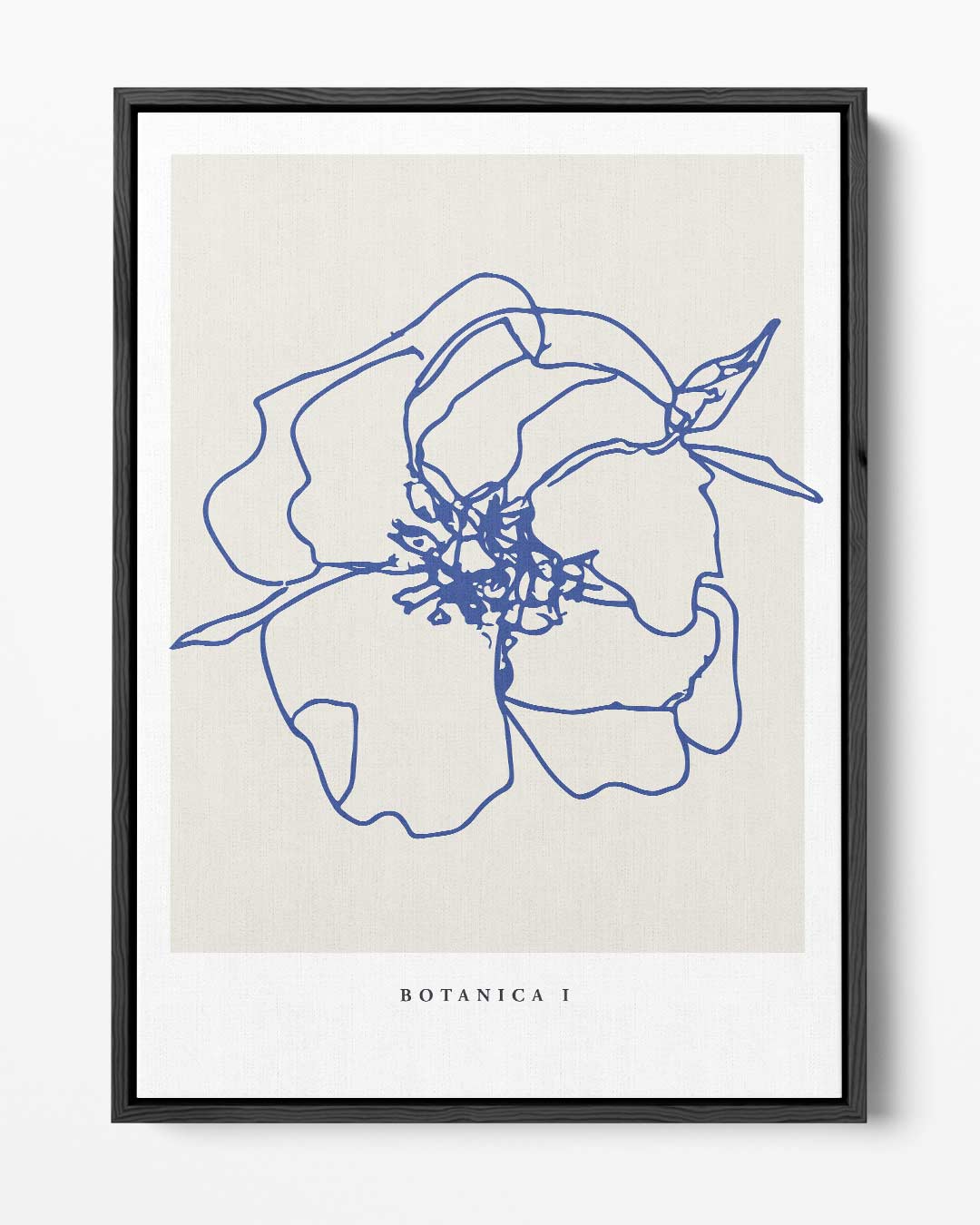 Botanica I – portret kunstwerk als wanddecoratie