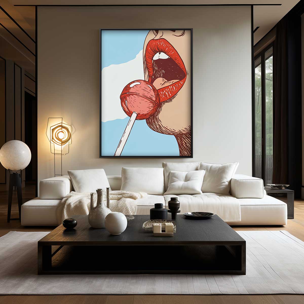 Zoete Verleiding – staand kunstwerk voor modern interieur